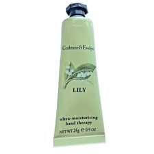 Crabtree Evelyn Lily Ultra Moisturizing Hand Therapy .9oz Sealed Travel Size