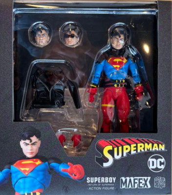 MEDICOM TOY MAFEX No.232 SUPERBOY RETURN OF SUPERMAN PVC Figure