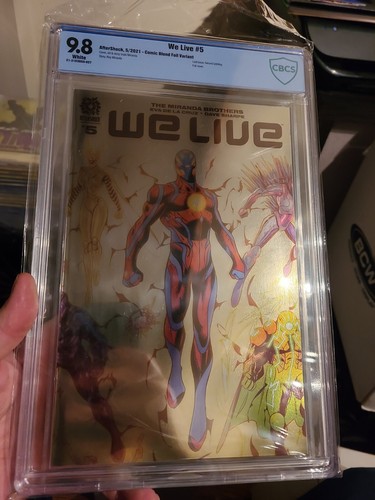 We Live #5 2nd Print Foil Inaki CBCS 9.8 First Cover Apperence Palladions