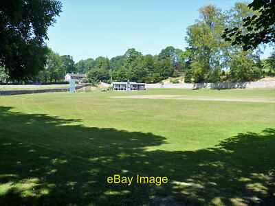 Photo 12x8 The cricket ground Bakewell Seen from the now pedestrianised ro c2018