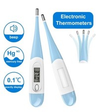 Thermomètre médical digital écran LCD bébé enfant adulte fièvre température corp
