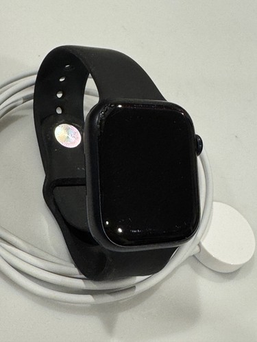 Apple Watch Series 7 45MM (GPS + LTE Cellular) Midnight Aluminum + Ceramic Case - Zdjęcie 4 z 4