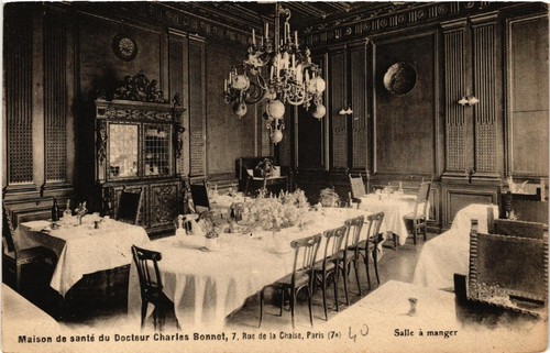 CPA PARIS (7e) 7 rue de la Chaise. Maison de Sante du Doc Ch. Motorhaube (564145)