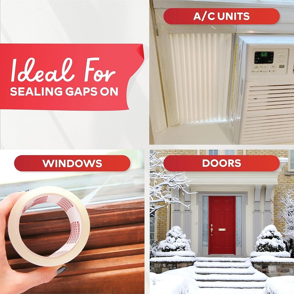 HighQuality Window Weather Seal Tape Easy Application for DIY