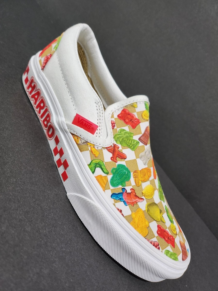 New Vans X Haribo Classic Slip-On Gummy Bears Sneakers Limited