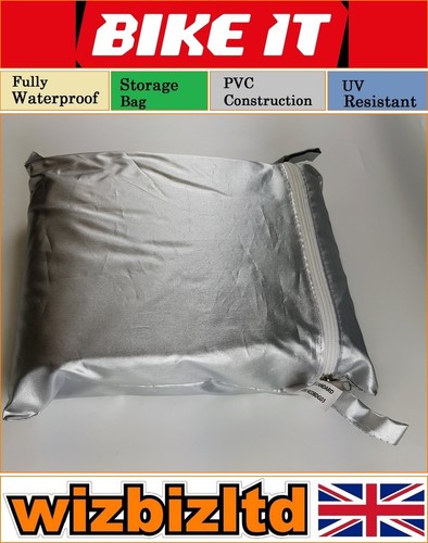 MASH Two Fifty 250 Black Seven 2019-2020 Bikeit Premium Rain Cover - Picture 8 of 12