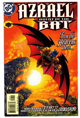 Azrael #94 NM 9.4 2002 Mike Zeck Cover