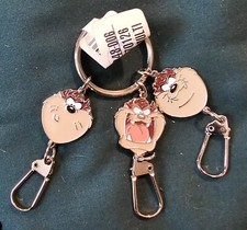 Warner Brothers Looney Tunes Rare TAZMANIAN DEVIL Key Chain RETIRED 1997 Mint
