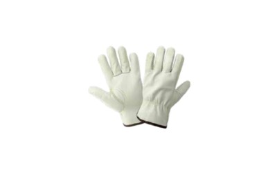 Global Glove 3200B Cowhide Grain Driver Glove, Beige, 1 Dozen, FREE SHIPPING