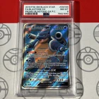 PSA 8 Blastoise GX #SM189 Promo 2019 Black Star Pokemon Card 1640