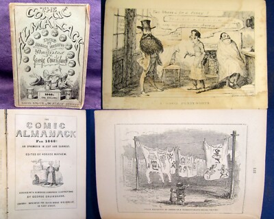 The Comic Almanack For 1848 An Ephemeris in Jest and Earnest by Cruikshank js