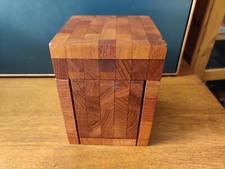 Rare Vintage Teak Alfred Dunhill  Humidor
