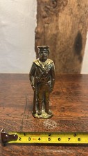 First World War Brass Trench Figure of British Sailor Dated 1914 Brass Weighted