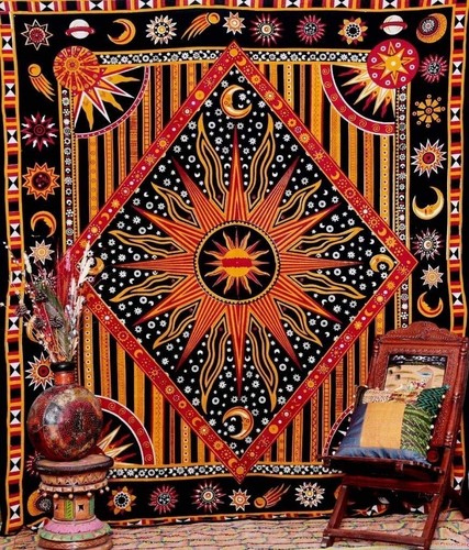 LARGE Wall Hanging Mandala Tapestry Hippie Bohemian Bedspread Home Art Decor - Picture 3 of 89