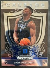 2019 ZION Williamson Silver Refractor ROOKIE Prizm Draft Picks MINT!
