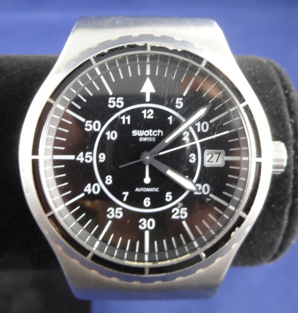 Swatch YIS403 Irony Sistem 51 Sistem51 Arrow Automatic Swiss Men's Watch  for sale online | eBay