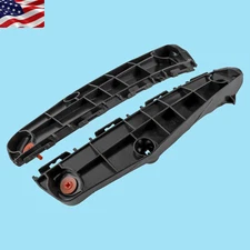 Front Driver & Passenger Side Bumper Support Bracket For Toyota Prius 2016-2021