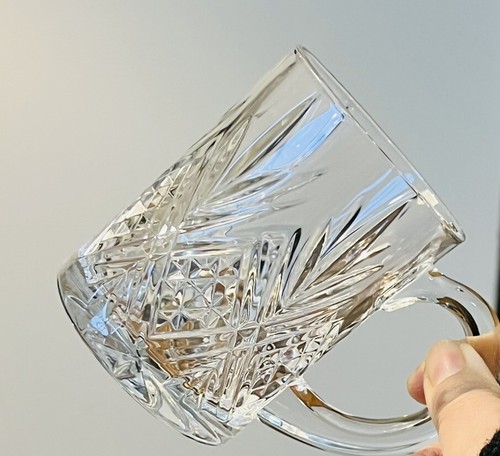 2 VINTAGE PAUL SEBASTIAN 24% GENUINE LEAD CRYSTAL MUGS FRANCE DISCONTINUED - Picture 10 of 13