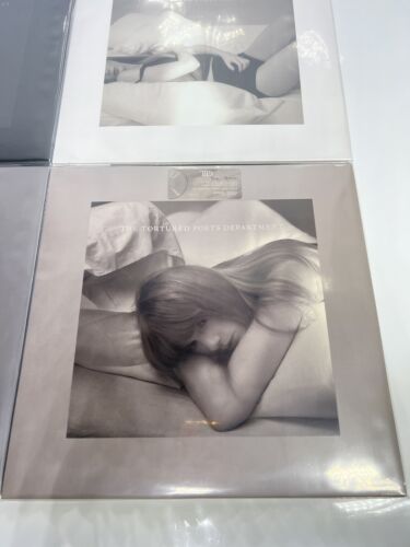 Taylor Swift Tortured Poets Dept Vinyl SET ALLE 4 Farbvarianten schwarzer Albatros - Bild 3 von 11