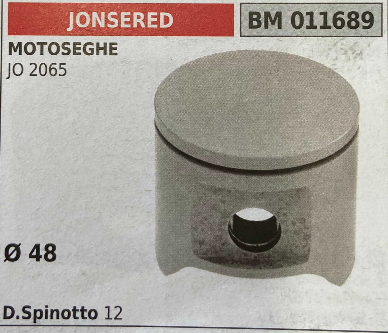 PISTONE COMPLETO JONSERED BM011689