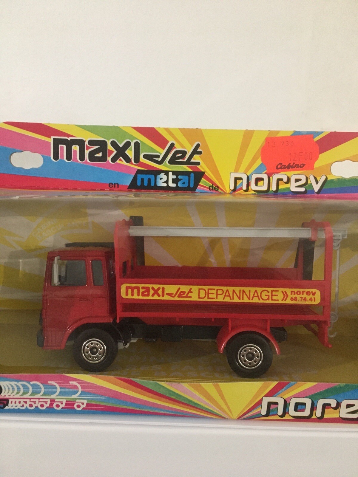 Jouet ancien Noreb Maxi Jet DAF dépannage 1/43 : l'état neuf introuvable enfin disponible