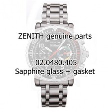 Zenith Saphirglas Antireflex + Gelenk Für 02.0480.405 El Primero Rainbow F