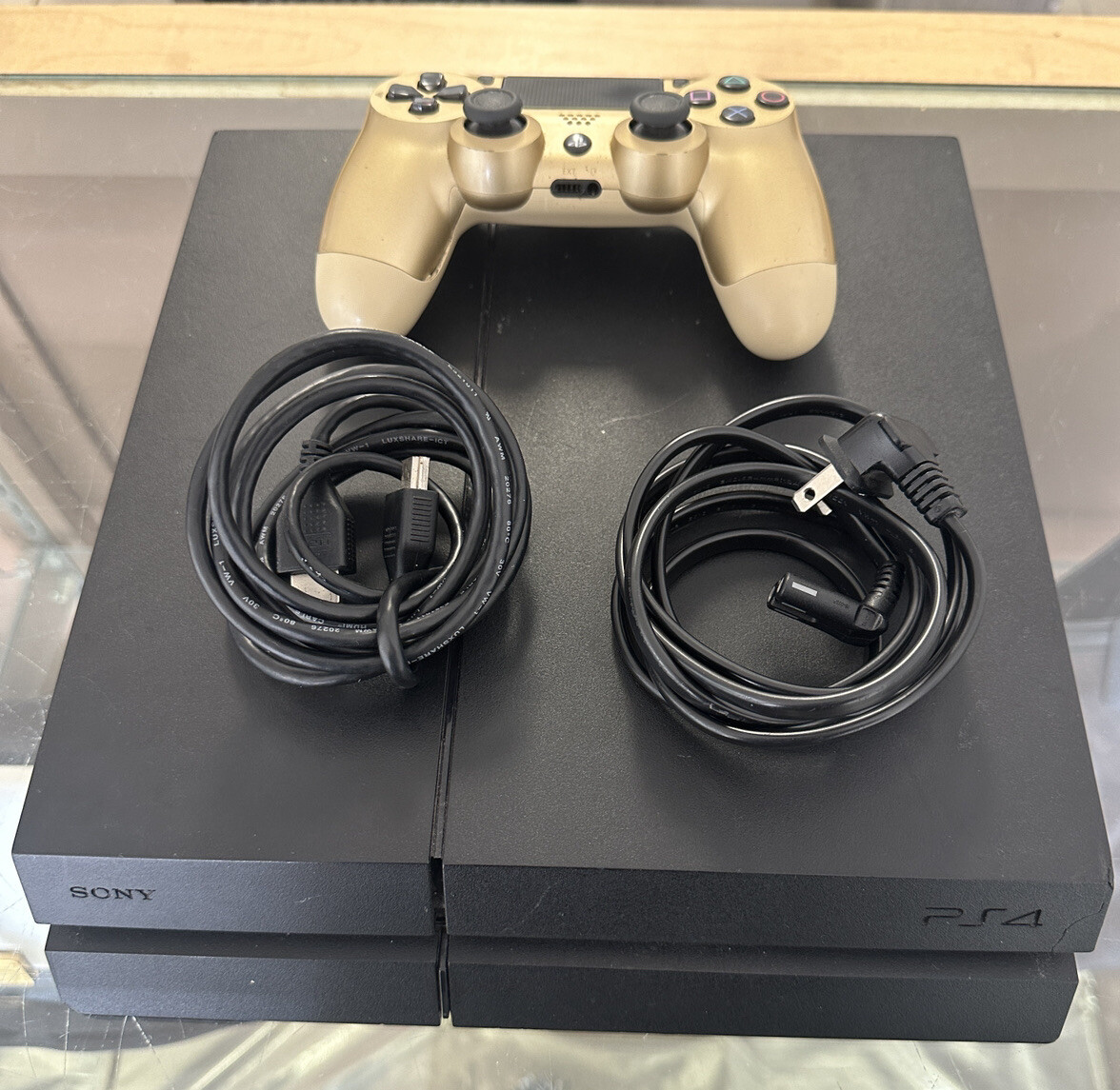 Sony PlayStation 4 500GB Jet Black Console - CUH-1215a