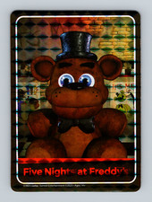 2023 Five Nights at Freddy  s FNAF Trading Sticker - Freddy - Black Prism