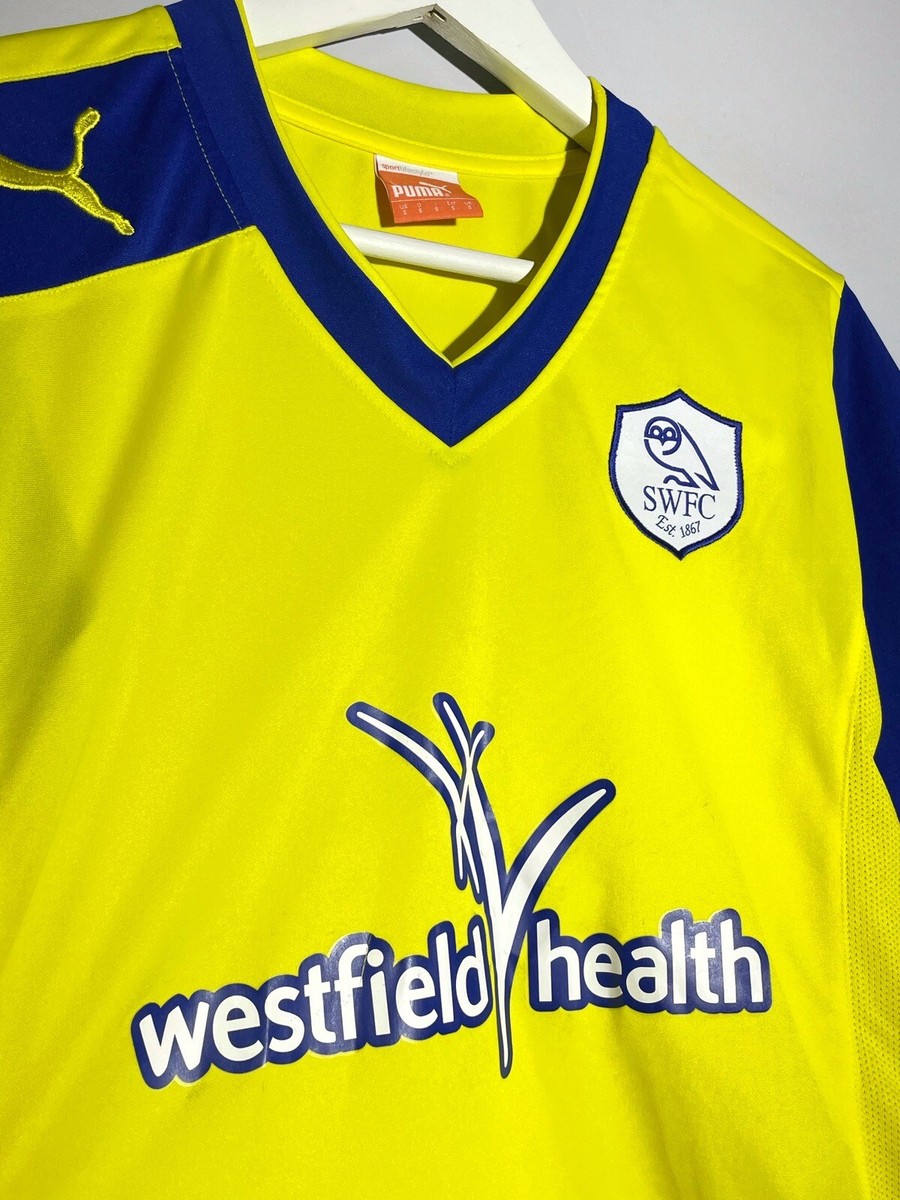 Sheffield Wednesday Puma 2012/13 Y2k Football Shirt Soccer