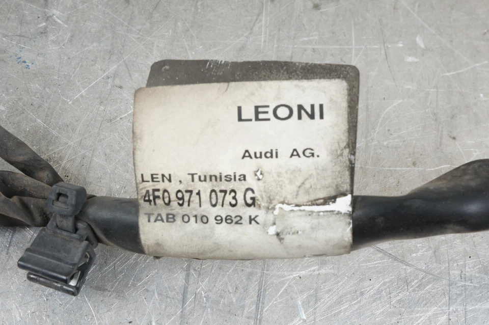 2009-2011 AUDI A6 QUATTRO 3.0L - Front Frame WIRE / Wiring Harness 4F0971073G - Image 3 of 3