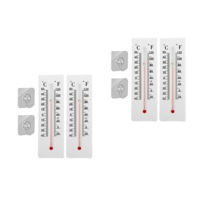 4 Stück verstecktes Schlüsselaufbewahrungsthermometer, Schlüsselversteck für