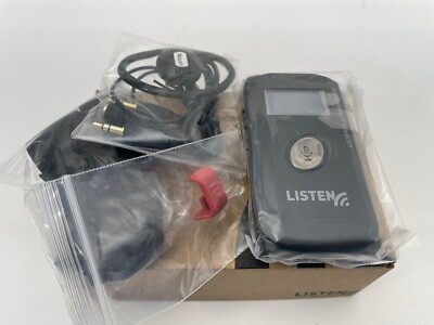 Listen Technologies LK-1-A0 ListenTalk Transceiver w Lanyard Speaker KIT NIB NEW