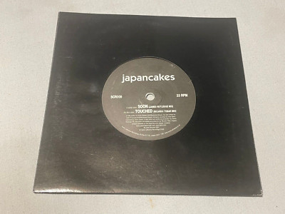 Japancakes - Soon & Touched - White Vinyl Record 7'' Single  2008 Sonic Cathedral