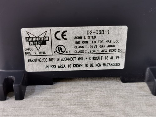 AUTOMATION DIRECT KOYO DIRECT LOGIC 205, D2-06B-1 - Picture 3 of 13