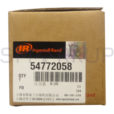 #ad New In Box INGERSOLL RAND IR 54772058 Pressure Gauge $131.29