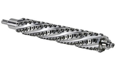 Helical Cutterhead for 20'' Generic Planer, Grizzly: G0454/G1033,Jet JWP-208, etc