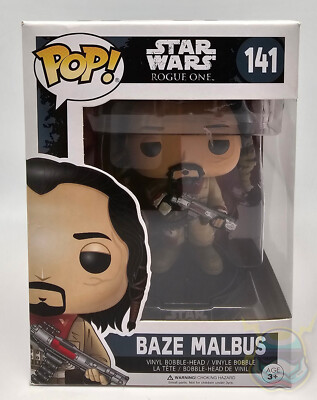 Funko Pop Star Wars BAZE MALBUS #141 Vinyl Wackelkopf Figur Rogue One Spielzeug NEU 