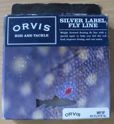 Soie De Pêche Orvis Silver Label ST8F Flottante - 8.5m, Bleue, Tête De Tir Pour Mouche