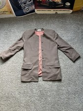 80’s Gianni Sport Chocolate Brown Blazer Made in USA 100% Wool Woman’s Size 10