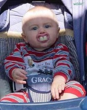 Billy Bob Replacement Thermal Adhesive Fitting Beads for Fake Teeth Package of 2