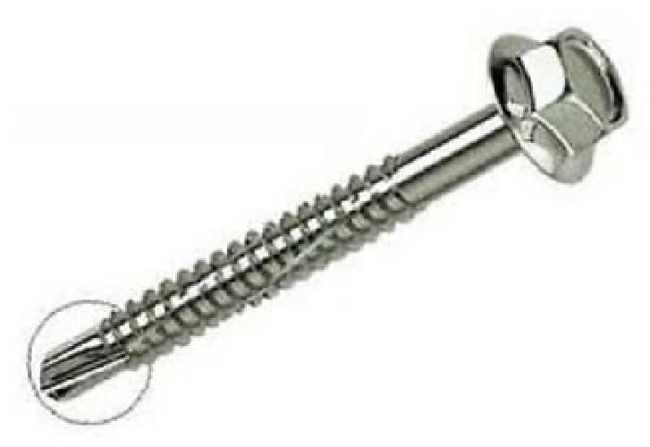 TIRAFONDO ZINCATO AUTOFORANTE 6,3X60 PZ 100