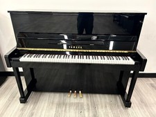 Yamaha T121 Upright Piano 48" Ebony Polish