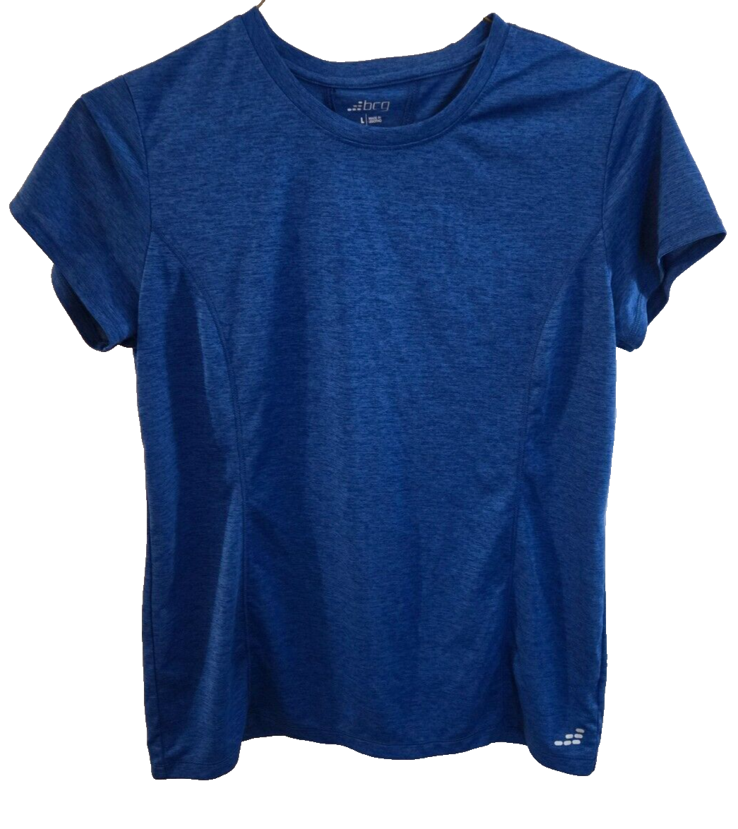 BCG Shirt Women's Athletic Activewear Workout Blue Size Large