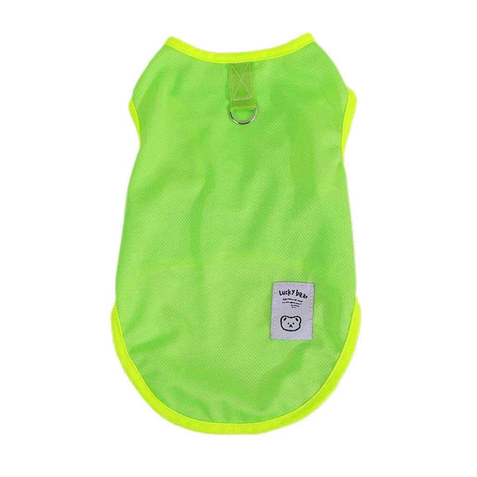 Pet Mesh Design Breathable Vest With Traction Buckle Summer Pet Clothes XS-2XL η - Image 4 of 4