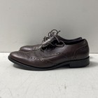 Cole Haan Williams Wingtip Brogue Dark Brown Pebble Grain Derby Size Men's 8 M — photo 1