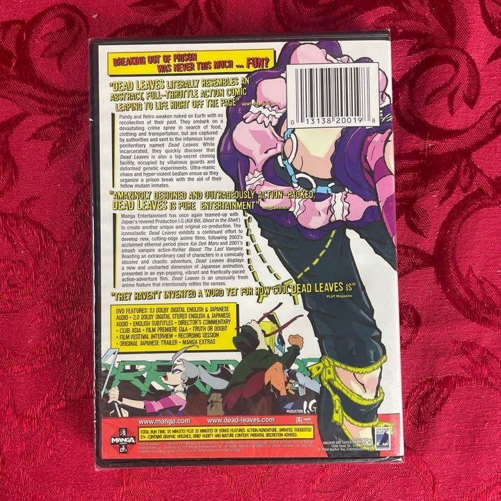 DEAD LEAVES (DVD) Manga Video, Anchor Bay, Michael Ross | eBay