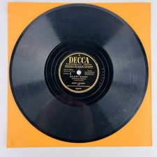 Bing Crosby &ndash; Silent Night / Adeste Fideles 78RPM Single Record 10" Vinyl 78 RPM