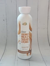 Dove Coconut Milk & Sugar Lychee Planet Milk Cleansing Body Wash, 17.5 fl oz