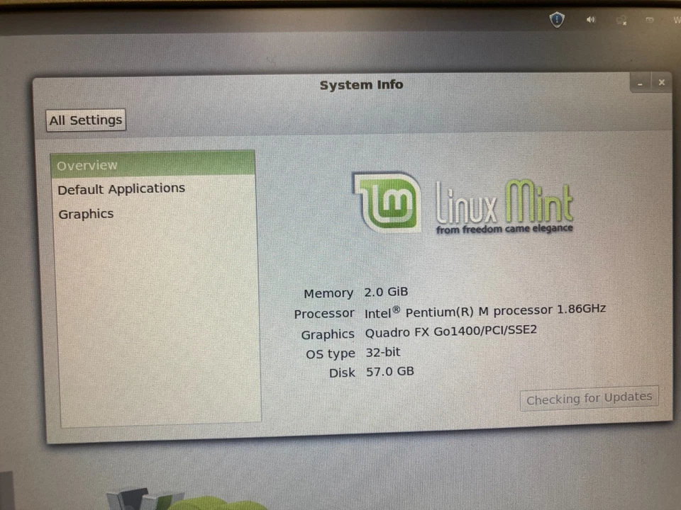 Vintage Dell Precision M70 Windows XP Laptop | Pentium M/2gb/80gb, 1920x1200 LCD - Image 3 of 4