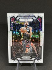 2023-24 Panini Prizm Caleb Martin White Sparkle Prizm SP #276 Miami Heat
